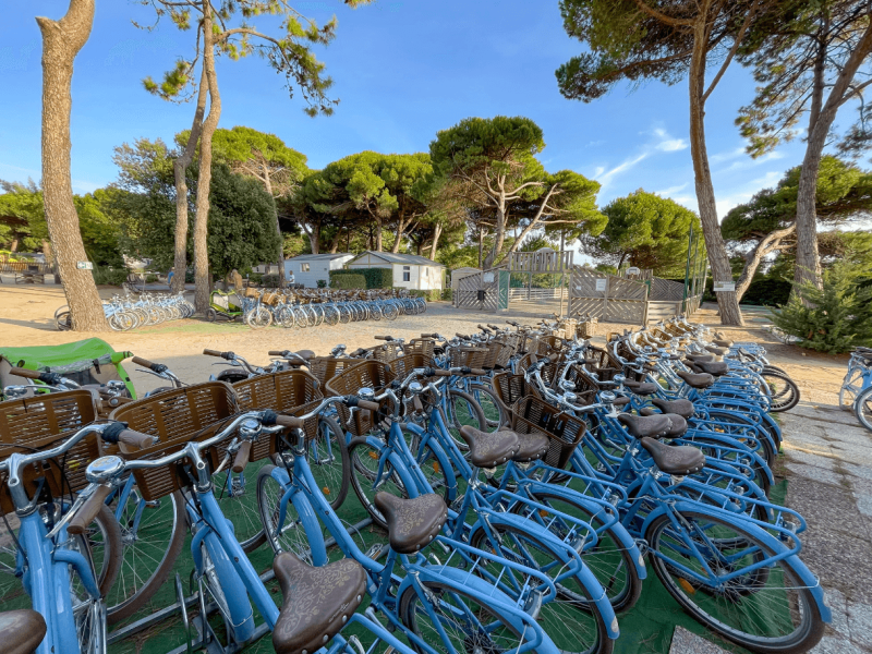 Camping Suroit La location de vélos 