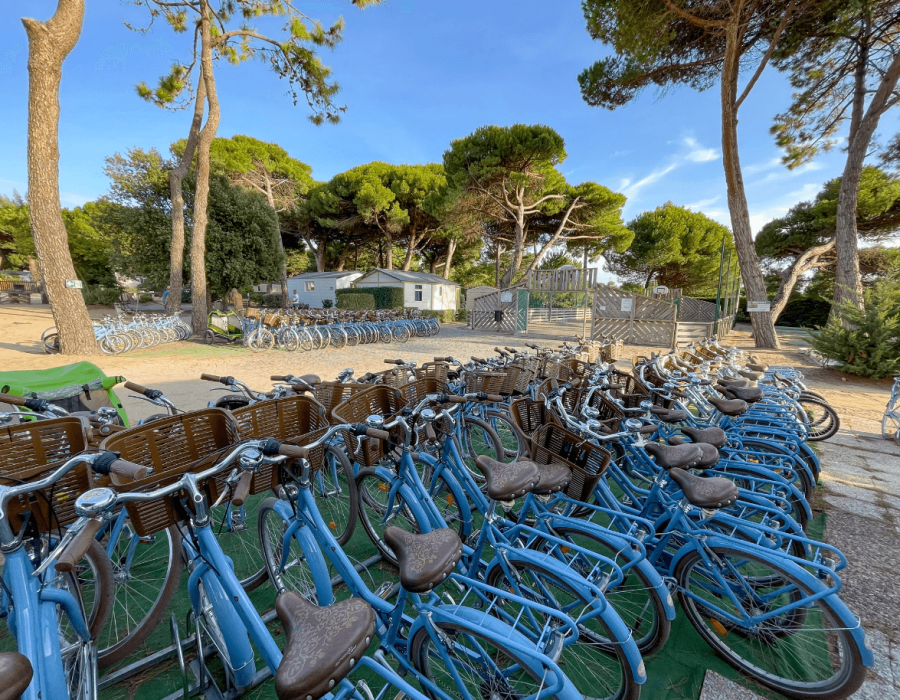 Camping Suroit La location de vélos 