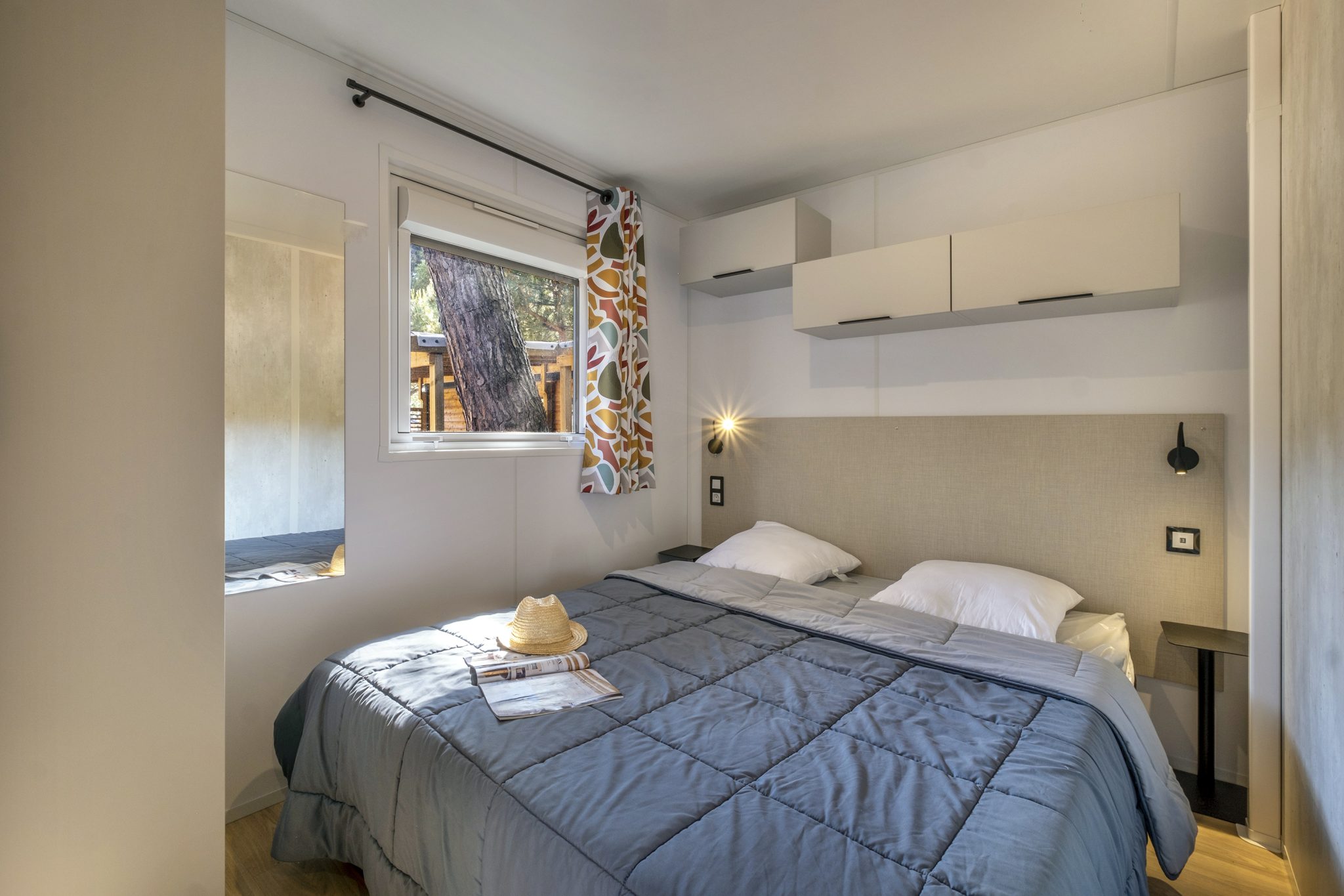 Location  CLIMATISE : Mobile-home, 4 personnes, 2 chambres, Climatisation, Lave-vaisselle, Terrasse couverte au camping Le Suroit - 4