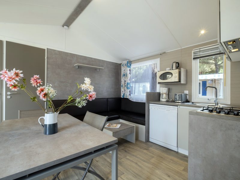 Location  GRAND CONFORT: Mobile-Home, 6 persons, 3 bedrooms, covered terrace au camping Le Suroit - 1