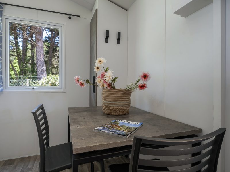 Location  GRAND CONFORT : Mobile-Home, 2 people, 1 bedroom, Covered wooden terrace au camping Le Suroit - 5