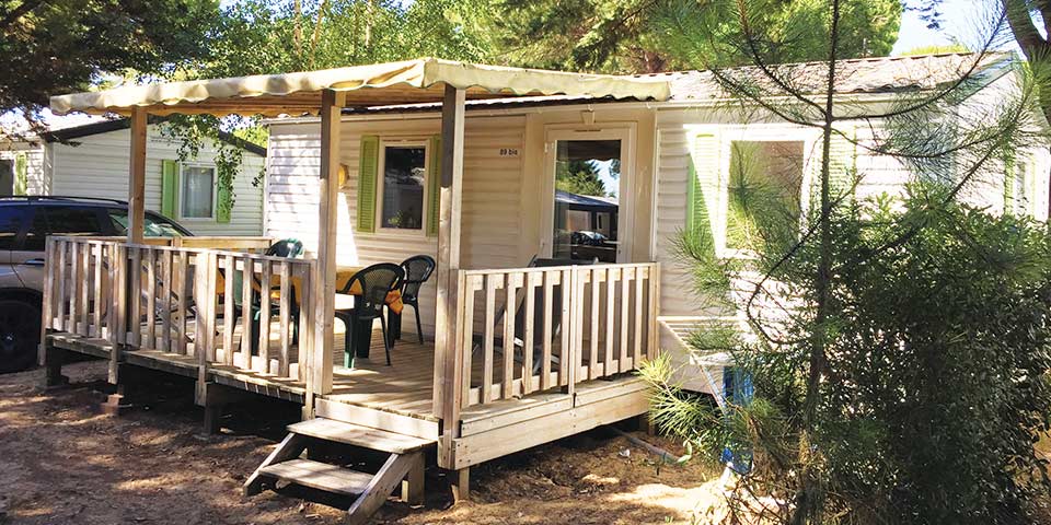 Location  COMFORT: Mobile-Home, 4 persons, 2 bedrooms, Terrace au camping Le Suroit - 1