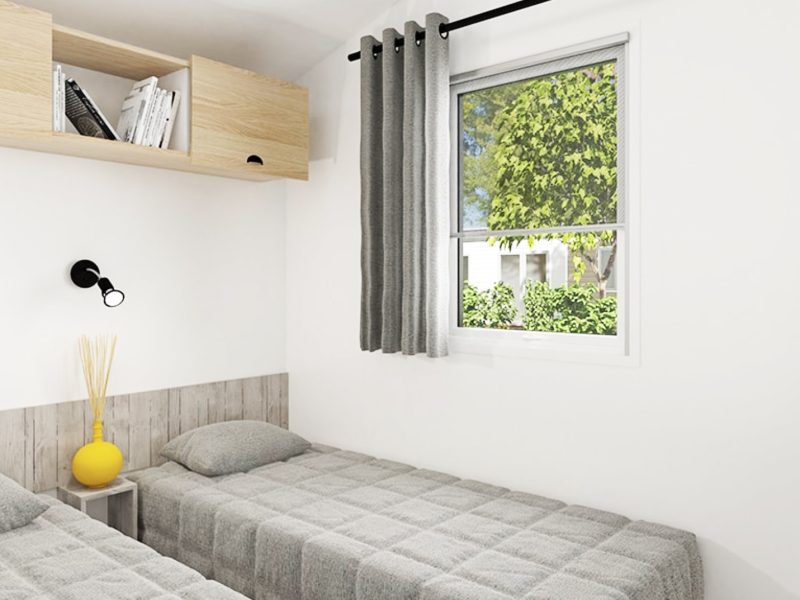 Location  CONFORT: Mobile-Home, 4 personnes, 2 chambres, Terrasse au camping Le Suroit - 3