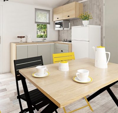 Location  COMFORT: Mobile-Home, 4 persons, 2 bedrooms, Terrace au camping Le Suroit - 2