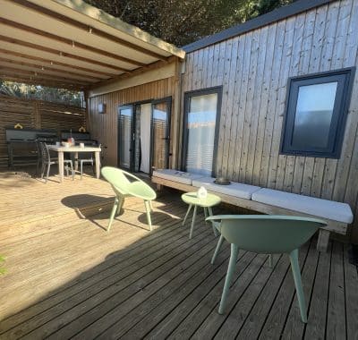 Location  PREMIUM : Mobil home TV, 4 personnes, 2 chambres, 2 salles de bain au camping Le Suroit - 2