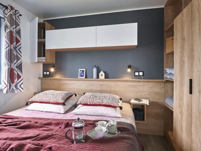 Location  PREMIUM: Mobile home TV, 4 people, 2 bedrooms,2 bathrooms au camping Le Suroit - 5