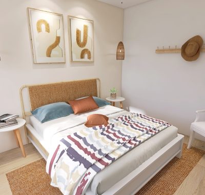 Location  La Villa Rhéa avec jacuzzi privatif : 4 chambres, 70m2, 2 salles de bains au camping Le Suroit - 4