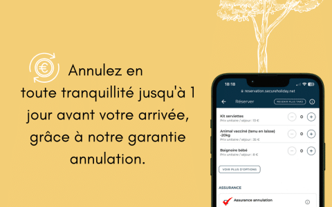 Comment fonctionne la garantie annulation au camping Le Suroît ?