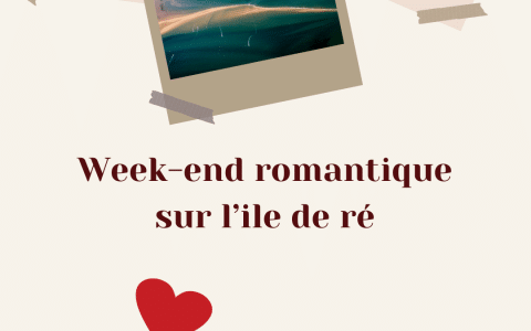 Week-end romantique en camping à l’île de Ré