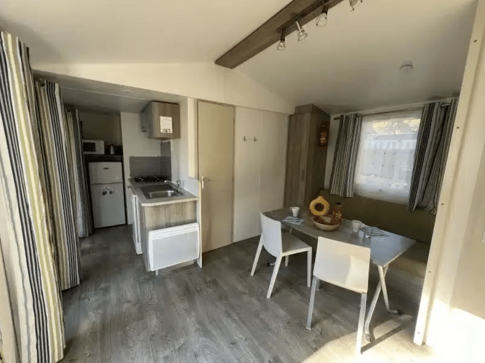 Location  Mobile home Confort 2 chambres : 5 personnes au camping Le Suroit - 1