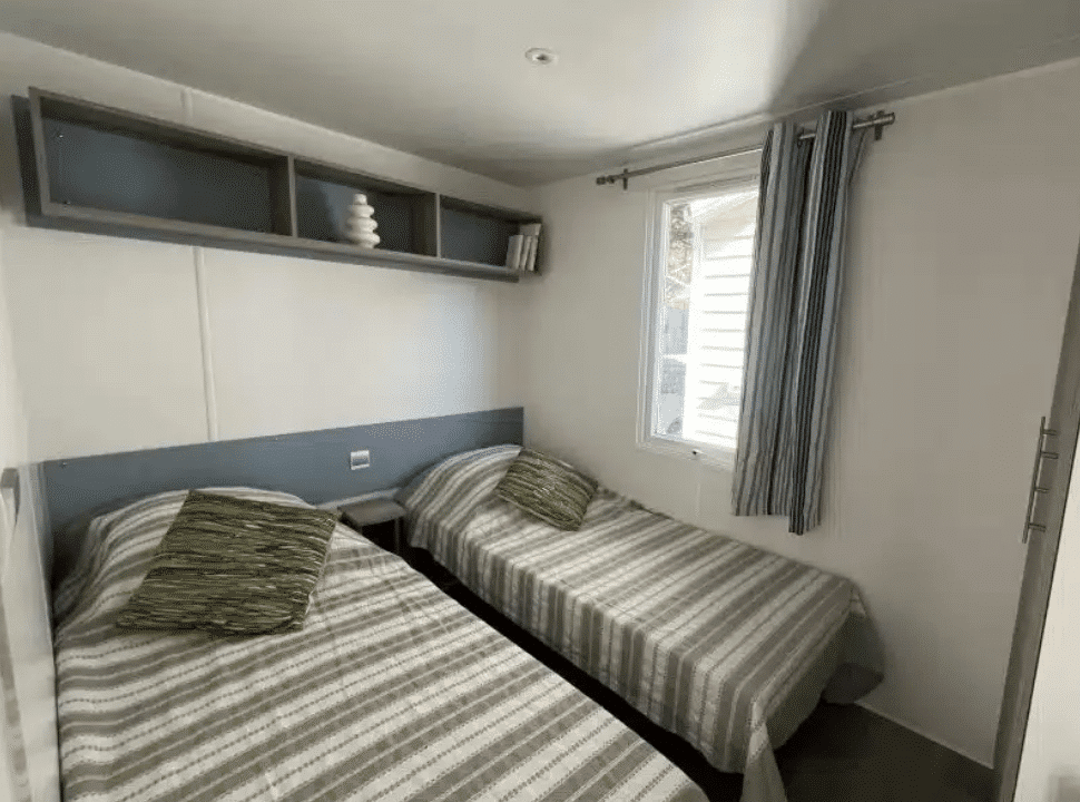 Location  Mobile home Confort 2 chambres : 5 personnes au camping Le Suroit - 3